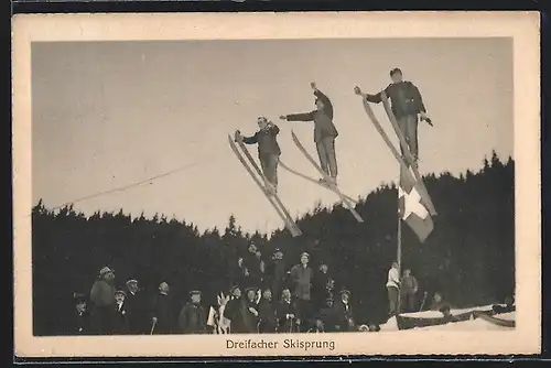 AK Schweiz, Dreifacher Skisprung