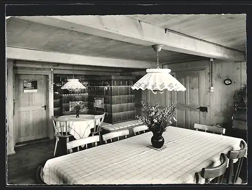 AK Lutenwil-Nesslau, Töchterbund-Ferienheim Heimetli, Stube