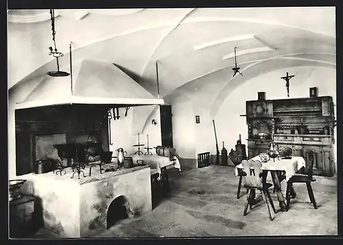 AK Trun, Cuort Ligia Grischa, Museum Sursilvan, Küche
