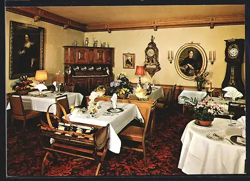 AK Thun, Gasthaus Simmenthalerhof F. u. E. Rufer, Visite-Stube