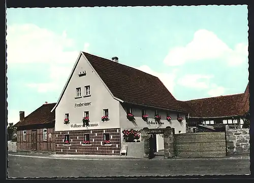 AK Oberessfeld, Gasthaus zur Harmonie