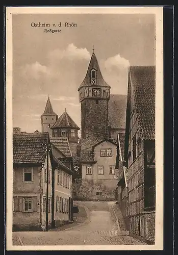 AK Ostheim v. d. Rhön, Rossgasse