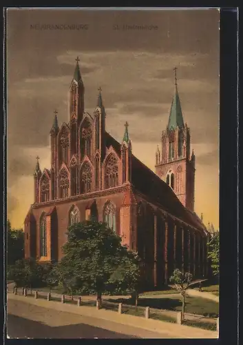 AK Neubrandenburg, St. Marienkirche