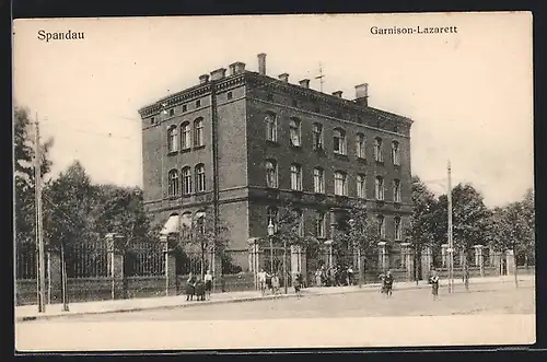 AK Berlin-Spandau, Garnison-Lazarett