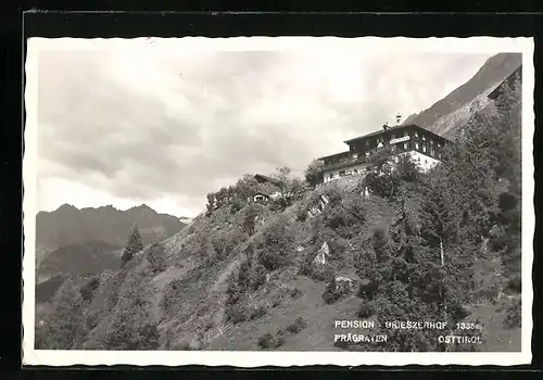 AK Prägraten / Tirol, Hotel-Pension Grieszerhof
