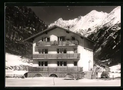 AK Sölden im Ötztal, Hotel-Pension Haus Lorenzi