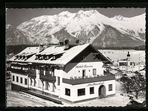 AK Mutters b. Innsbruck, Hotel-Pension Muttererhof