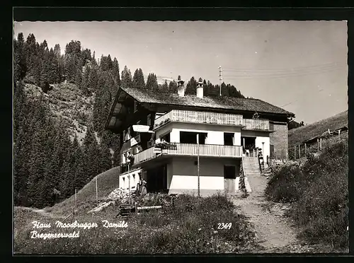 AK Damüls, Hotel-Pension Haus Moosbrugger