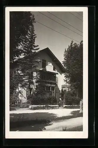 AK Fieberbrunn / Tirol, Hotel-Pension Haus in der Sonne