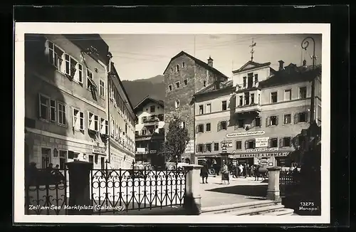 AK Zell am See, Marktplatz