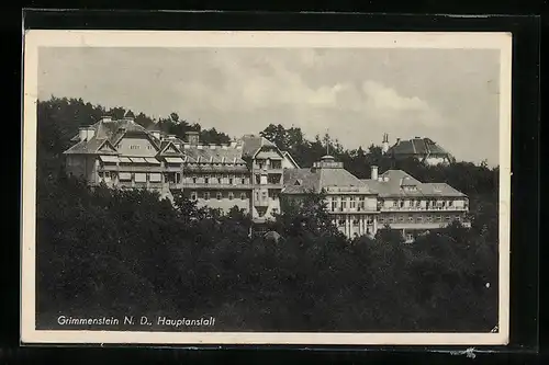 AK Grimmenstein, Hauptanstalt