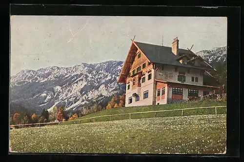 AK Reichenau / Rax, Kronichs Touristenhaus Knappenhof