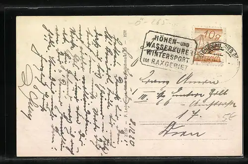 AK Reichenau, Rothschild`sche Stiftung