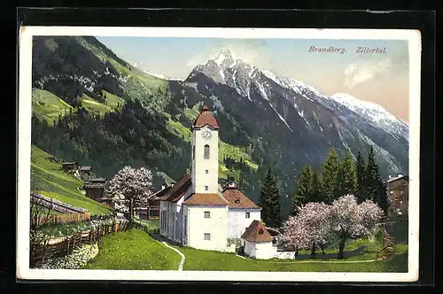 AK Brandberg / Zillertal, Kirche