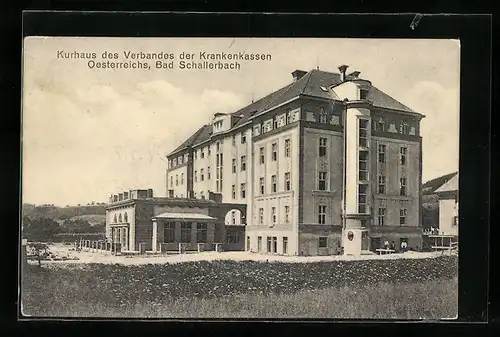 AK Bad Schallerbach, Kurhaus des Verbandes der Krankenkassen