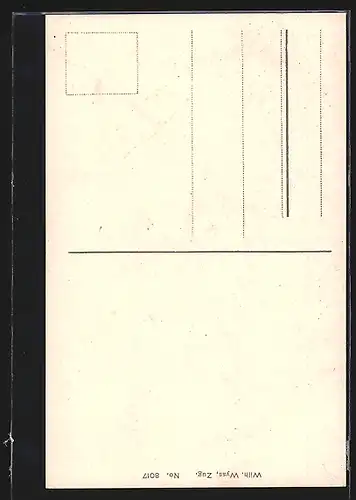 AK Zug, An der Stadtmauer