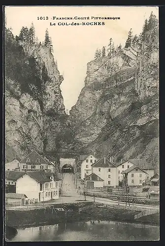 AK Le Col-des-Roches, Vue Générale
