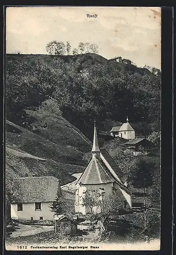 AK Ranft, Blick zur Kirche