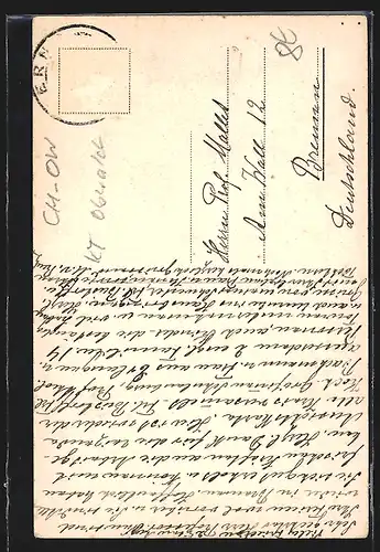 AK Ranft, Blick zur Kirche