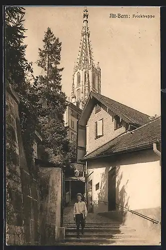 AK Bern, Fricktreppe in der Altstadt