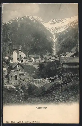 AK Göschenen, Ortspartie