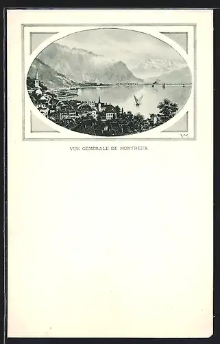 AK Montreux, Vue Générale