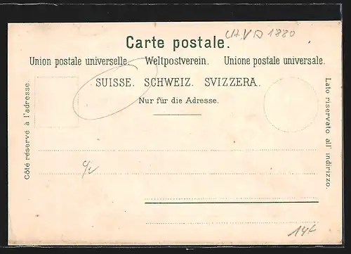 AK Bex, Ortsansicht und Gipfelpanorama