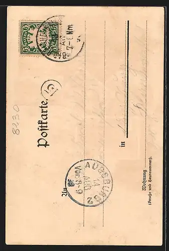 Lithographie Bad Reichenhall, Inneres der Colonnade, Gradirhaus, Brunnkapelle