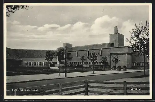 AK Hilversum, School Egelantierstraat