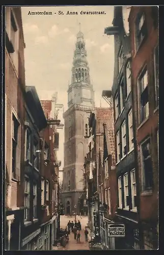 AK Amsterdam, St. Anna dwarsstraat