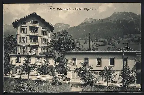 AK Erlenbach im Simmental, Hotel Alpina
