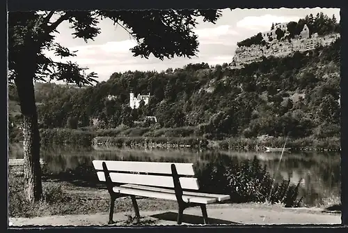 AK Karlsburg, Blick auf Schloss Mühlbach