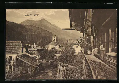 AK Thiersee, Landl mit Blick zur Kirche