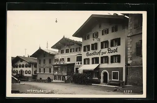 AK Hopfgarten, Gasthof zur Post
