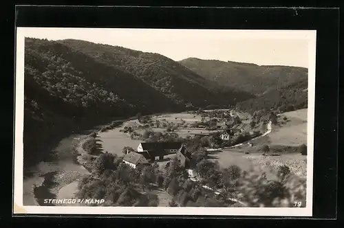 AK Altenburg, Blick über Steinegg am Kamp