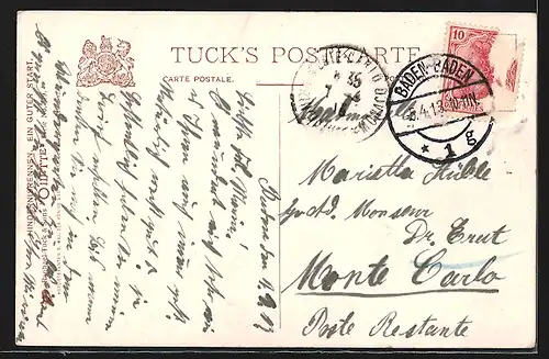 Künstler-AK Springreiten, Reitergruppe beim Überwinden eines Hindernisses