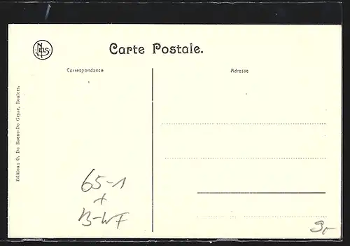 AK Roeselare, De Statie, Bahnhofsgebäude