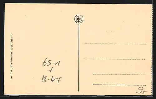 AK Roeselare, De Statie, Bahnhofsgebäude