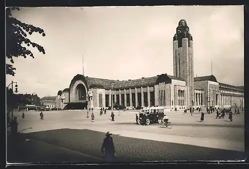 AK Helsinki, Rautatieasema, Bahnhof