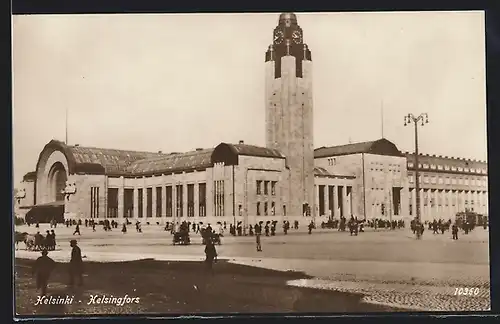 AK Helsinki, Bahnhof