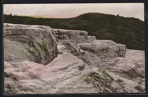 AK The Lost Pink Terrace, Geysir