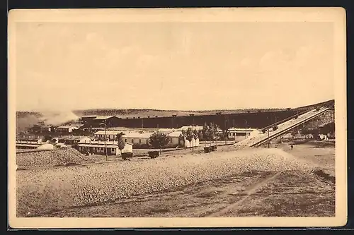 AK Djebel-Kouif, Mine de Djebel-Kouif, Cie des Phosphates de Constantine, Traînage à chaîne, Bergbau