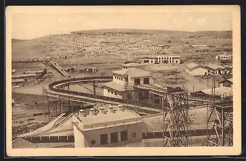 AK Djebel-Kouif, Mine de Djebel-Kouif, Cie des Phosphates de Constantine, Les ateliers de préparation..., Bergbau
