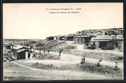 AK Kouif, Cie des Phosphates de Constantine, Groupe de maisons des employés, Bergbau