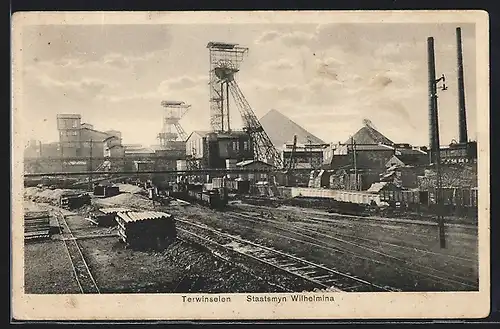 AK Terwinselen, Staatsmijn Wilhelmina, Kohlebergbau