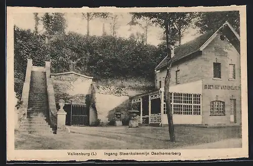 AK Valkenburg, Ingang Steenkolenmijn Daelhemerberg, Kohlebergbau