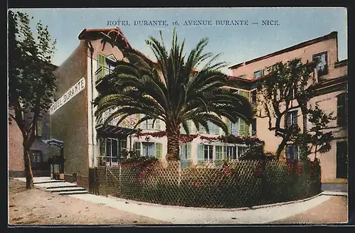 AK Nice, Hotel Durante, 16, Avenue Durante