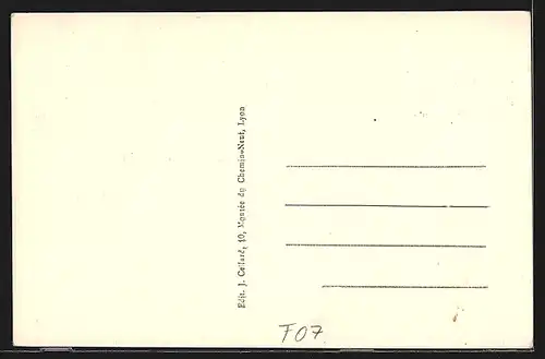 AK Serrières, Vue générale du Quartier de Saint-Sornin