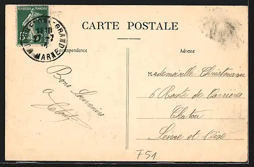 AK Mourmelon, Partien im Ort