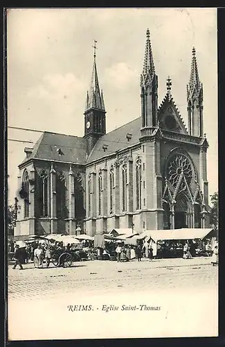 AK Reims, Eglise Saint-Thomas